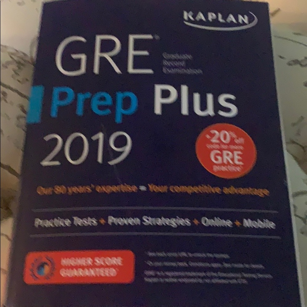 GRE.... never used!!!!